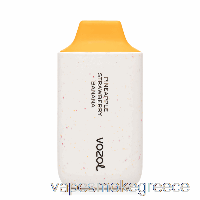 Vape Greece Vozol Star 6000 ανανά φράουλα μπανάνα μιας χρήσης